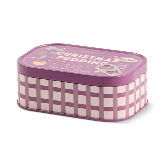 Rackhams Paddywax Bistro Range candle Tin - 4.5oz - Christmas Pudding - Candle - image 1