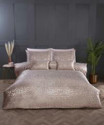 Rackhams Bellagio Duvet Cover Set - Blush - Super King