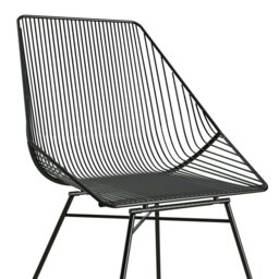 Rackhams Ellis Accent Dining Chair Gold Metal - thumbnail 4