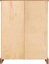 Rackhams Corona 1 Door 4 Drawer Low Wardrobe - Mexican Pine - thumbnail 6