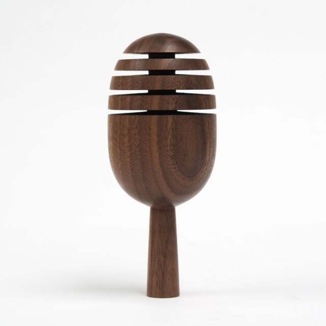 Rackhams Handmade Wooden Nut Ornament - image 1