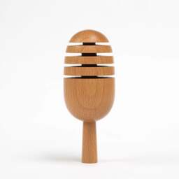 Rackhams Handmade Wooden Nut Ornament - thumbnail 2