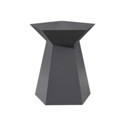 Rackhams Elanz Side Table, Bedside Table - L - Black - thumbnail 2