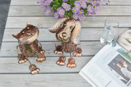 Rackhams Solar Metal Dog Led Light - thumbnail 3