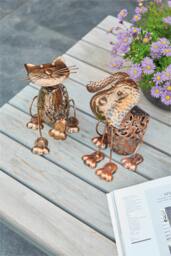 Rackhams Solar Metal Dog Led Light - thumbnail 4