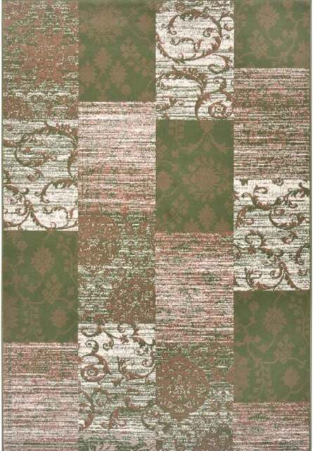 Rackhams Designer Velours Rug Bloques – Patchwork - 160X230 cm - image 1