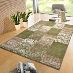 Rackhams Designer Velours Rug Bloques – Patchwork - 160X230 cm - thumbnail 6