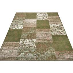 Rackhams Designer Velours Rug Bloques – Patchwork - 160X230 cm - thumbnail 5