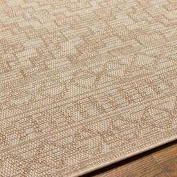 Rackhams Tuareg-Global Beige Ivory Graphic In- & Outdoor Jute-Look Rug - 200 x 275 cm - thumbnail 3