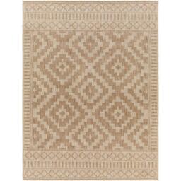 Rackhams Tuareg-Global Beige Ivory Graphic In- & Outdoor Jute-Look Rug - 200 x 275 cm - thumbnail 2