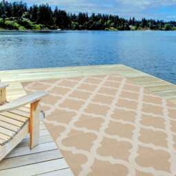 Rackhams Ecology Outdoor Rug Beige - 400b - 200X290 cm - thumbnail 6