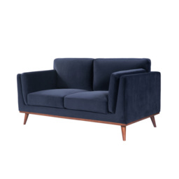 Rackhams Mickey 2 Seat Sofa - Midnight Blue - Midnight Blue - thumbnail 2