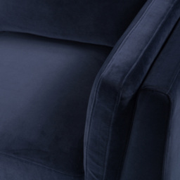 Rackhams Mickey 2 Seat Sofa - Midnight Blue - Midnight Blue - thumbnail 6