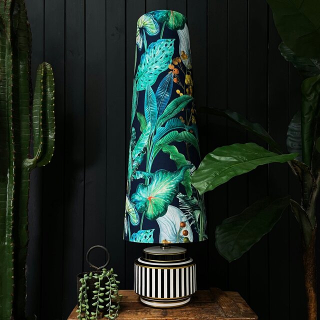 Rackhams Rainforest Oversized Cone Lampshades - Queen - image 1