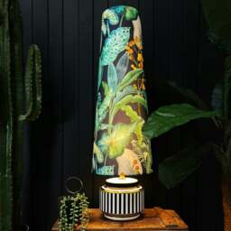 Rackhams Rainforest Oversized Cone Lampshades - Queen - thumbnail 3