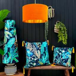 Rackhams Rainforest Oversized Cone Lampshades - Queen - thumbnail 2