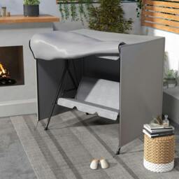 Rackhams 152 x 177cm Three-Seater Swing Chair Protective Cover Light Grey - thumbnail 2
