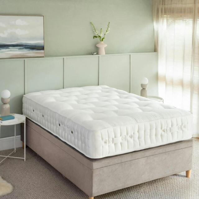 Rackhams Wool 2000 Pocket Spring Mattress - Single - Firm - image 1