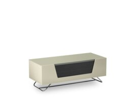 Rackhams Chromium TV-Stand with 1 Flap Ivory 1000 - Cream - thumbnail 2