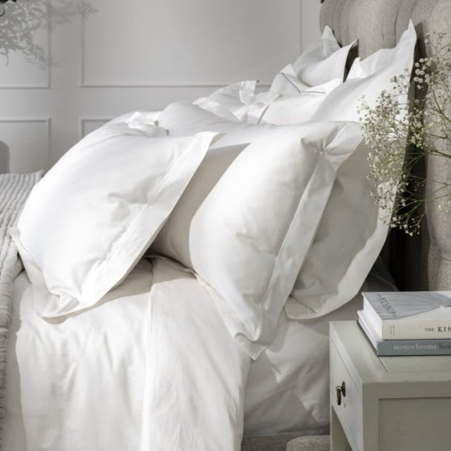 Rackhams White 600 Thread Count Egyptian Cotton Duvet Sets Superking - image 1