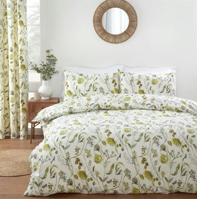 Rackhams Grove Duvet Cover Set - Fennel - Double - image 1