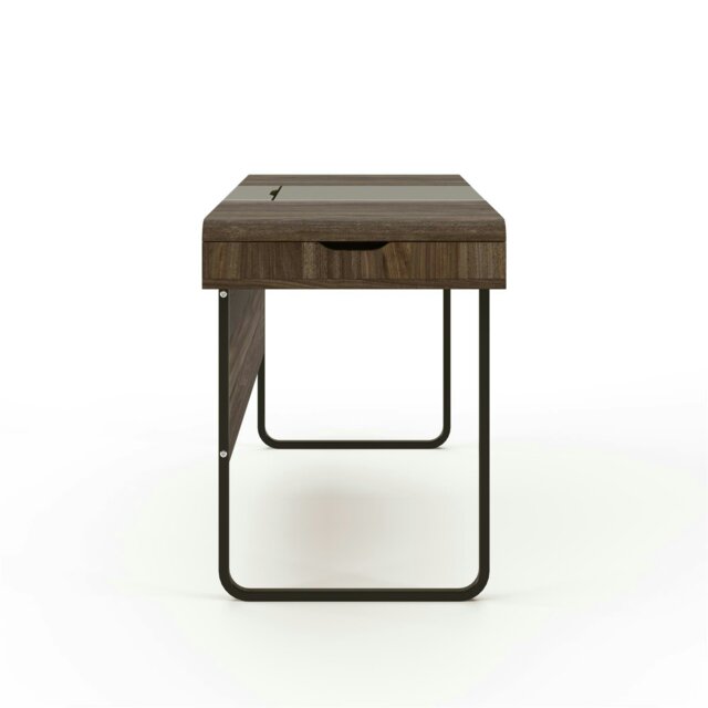 Rackhams Dorset desk colombian in walnut / dark grey - image 1