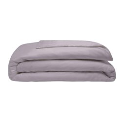 Rackhams 200 Thread Count Egyptian Blend Duvet Cover - Mulberry - Single - Mulberry - 100% Cotton - thumbnail 2