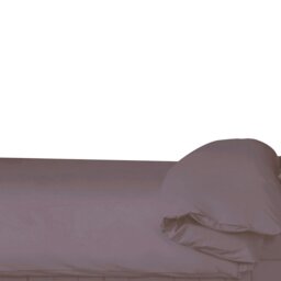 Rackhams 200 Thread Count Egyptian Blend Duvet Cover - Mulberry - Single - Mulberry - 100% Cotton - thumbnail 3
