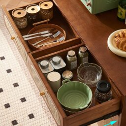 Rackhams Berlinda Rattan Sideboard - thumbnail 4