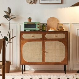 Rackhams Berlinda Rattan Sideboard - thumbnail 1