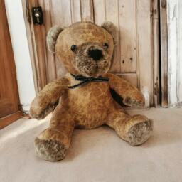 Rackhams MSL 32CM TEDDY BEAR DOOR STOP 1.5KG