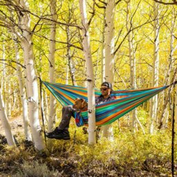 Rackhams TrunkTech™ Double Hammock PRINTED - Wild Forest - thumbnail 4