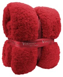 Rackhams Teddy Sherpa Reverse Blanket - 130cm x 180cm - Yellow - thumbnail 4
