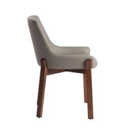 Rackhams Dark Mink Leatherette Chair 4017 - thumbnail 6