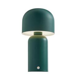 Rackhams Tina Green LED Rechargeable Touch Table Lamp - thumbnail 3