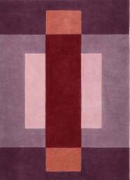 Rackhams Hand-Carved Wool Block Rug – Multicolour - 200X290 cm - thumbnail 1