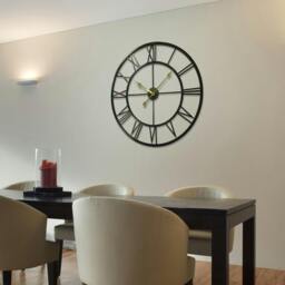 Rackhams WC2063G Roman No. Iron Wall Clock Gold Hands - 76 cm / 30 in - thumbnail 2