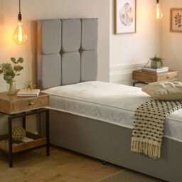 Rackhams Stress-Free Hybrid Mattress - 18cm Deep, Soft Feel - White - 1 - European Small Single Mattress (80cm x 200cm) - thumbnail 4
