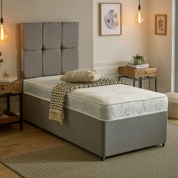 Rackhams Stress-Free Hybrid Mattress - 18cm Deep, Soft Feel - White - 1 - European Small Single Mattress (80cm x 200cm) - thumbnail 3