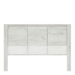 Rackhams Angel Top Unit for Desk in White Craft Oak - White & Oak - 25 - 83.2 - thumbnail 2