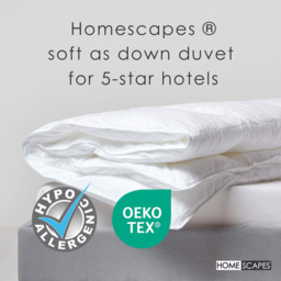Rackhams 4.5 Tog Duvet Luxury Super Microfibre for Summer Lightweight Anti Allergy - Single - thumbnail 2