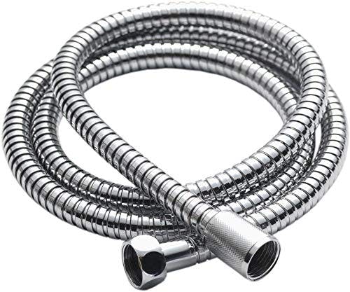 Rackhams Shower Hoses Steel - image 1
