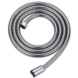 Rackhams Shower Hoses Steel - thumbnail 3