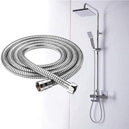Rackhams Shower Hoses Steel - thumbnail 4