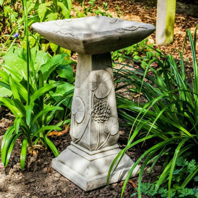 Rackhams Lillypad Leaf Design Garden Birdbath - image 1