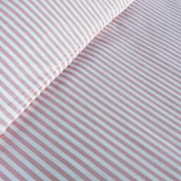 Rackhams Studio Edition Pink Pinstripe Duvet Cover Set - Super King - thumbnail 4