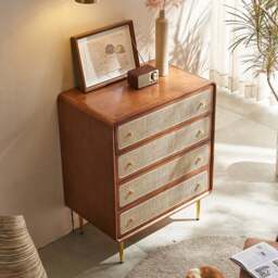Rackhams Alexande Chests Of Drawers, Cabinet - Cherry Wood Colour - thumbnail 3