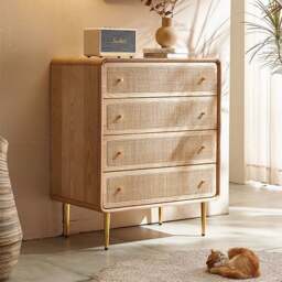 Rackhams Alexande Chests Of Drawers, Cabinet - Cherry Wood Colour - thumbnail 5