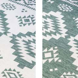 Rackhams Dynamic Indoor & Outdoor Reversible Green Rug - 160X230 cm - thumbnail 2