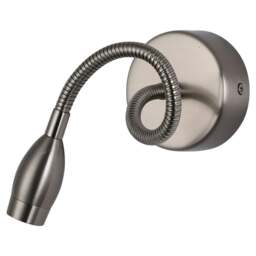 Rackhams Contemporary Adjustable Gooseneck LED Wall Light - thumbnail 6